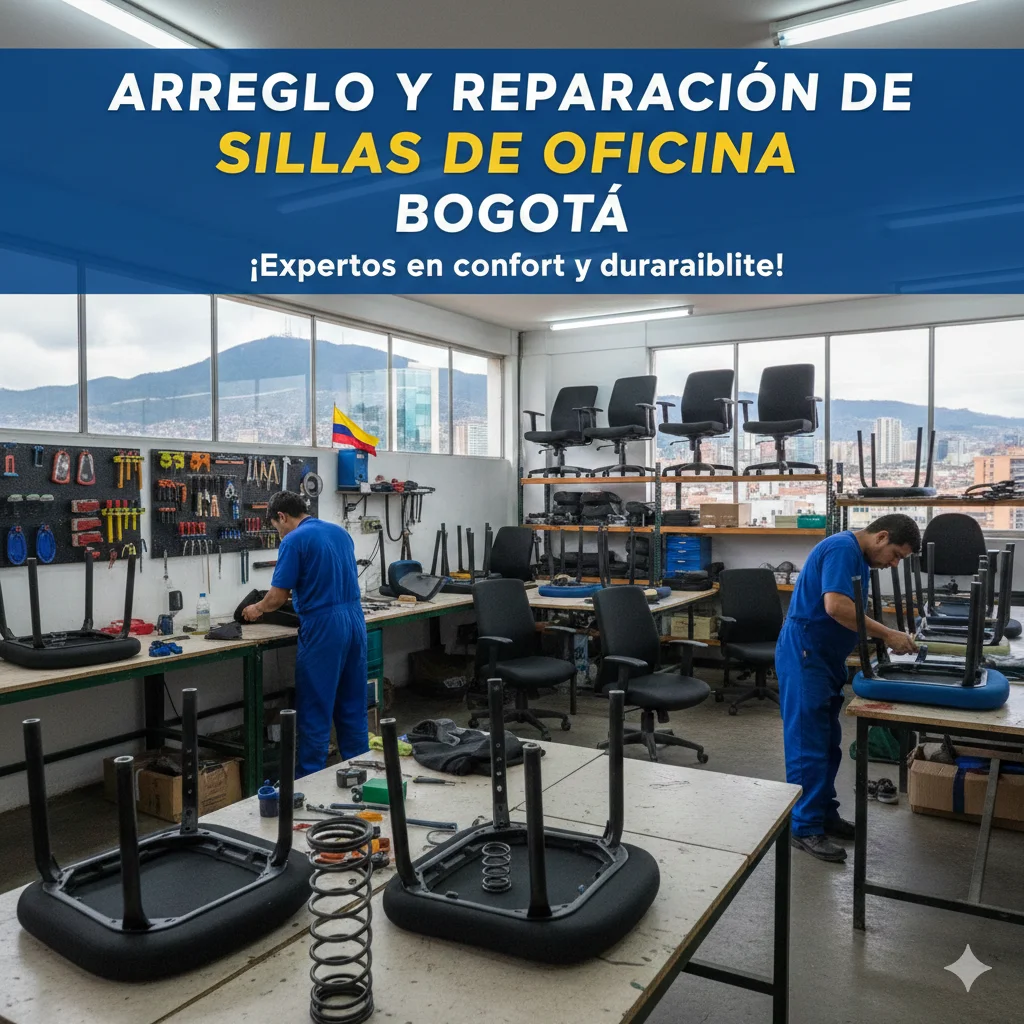 Arreglo y reparación de sillas de oficina Bogotá