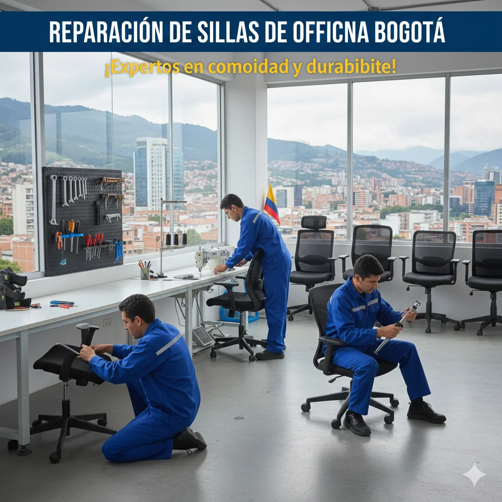 Reparación de sillas de oficina Bogotá
